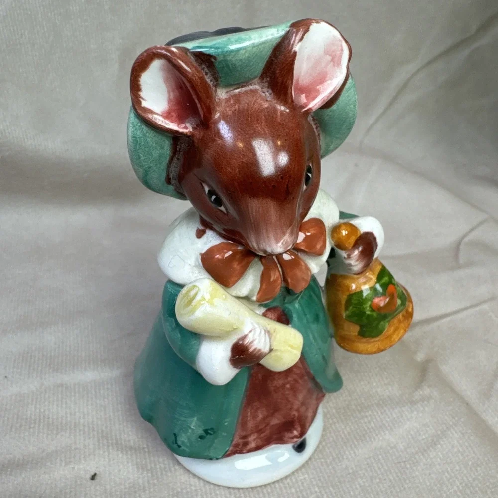 Schmid Country Cousins‎ Mouse Mice 80's Vintage Decor knick knack Teacher Mama